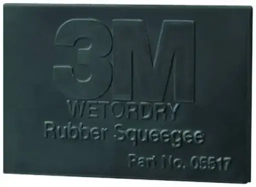 [05517] 3M Wetordry Rubberen rakel, 70 mm x 100 mm, 05517