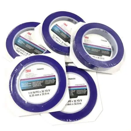 [06405A] 3M Vinyl Tape 471+, Indigo, 6 mm x 32 m, 0.14 mm, Individueel verpakt