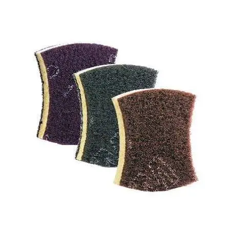 [07615] Scotch-Brite schuurspons 2-zijdig, rood, 108 mm x 128 mm, A VFN, Automotive