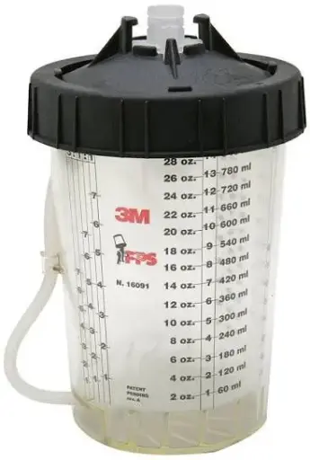 [16124] 3M PPS Type H/O Drukbeker voor 3M Accuspray Gun, Groot, 16124