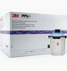 [26026] 3M PPS 2.0 Spuitbekersysteem, Standaard Kit (650 ml, 125 micron filters), 26026