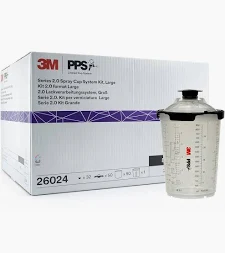 [26740] 3M PPS 2.0 Spuitbekersysteem, Groot Kit (850 ml, 125 micron filte