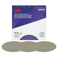 [30806] 3M Trizact Hookit Foam Schuurschijf 443SA 8000, 150 mm, 8000, 30806