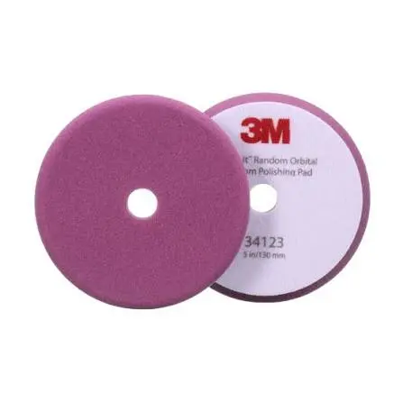 [34123] 3M Perfect-It Excentrische schuimpolijstpad, paars, 130 mm (5 in), 34123