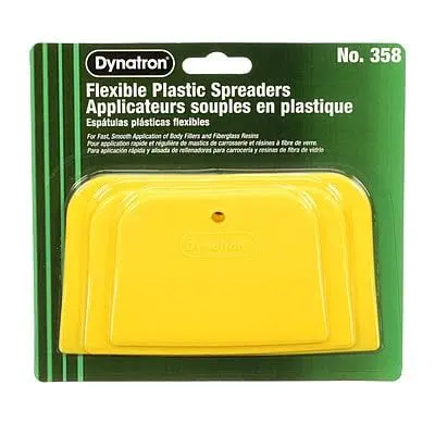[358] Dynatron Pakket met 3 spatels, geel, E358