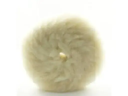 [50881] 3M 50881 QC DOUBLE SIDED WHITE WOOL COMPOUNDING PAD 150MM