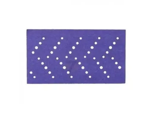 [51592] 3M Cubitron II Hookit Schuurstrook 737U, 80 mm x 133 mm, Multihole, 220+, 51592