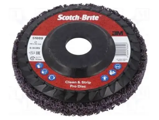 [51890] Scotch-Brite Clean and Strip Schijf XT-RD Pro, 125 mm x 22 mm, S XCRS