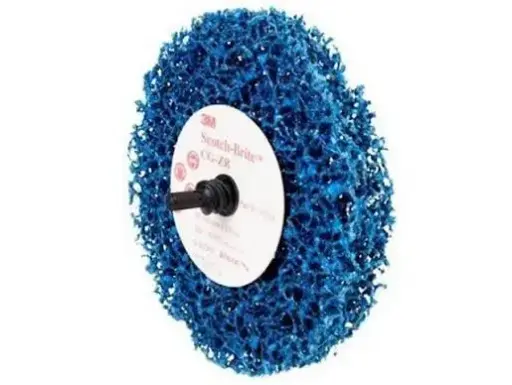 [57018] Scotch-Brite Roloc+ Clean & Strip Schijf CG-ZR, blauw, 100 mm x 13 mm, S XCRS
