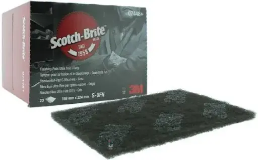 [7448] Scotch-Brite Clean & Finish Handpad 7448+, 158 mm x 224 mm, S UFN