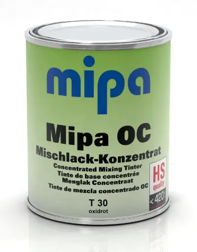[219020030] Mipa OC-T30 oxidrot 1L Mischlack-Konzentrat Gr. II      (3)
