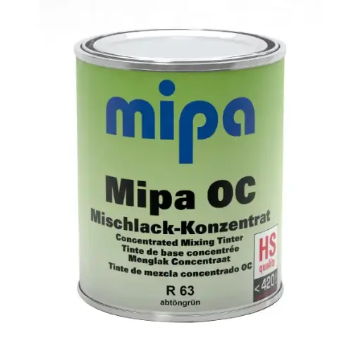 [219020063] Mipa OC-R63 abtöngrün 1L Mischlack-Konzentrat Gr.II   (3)