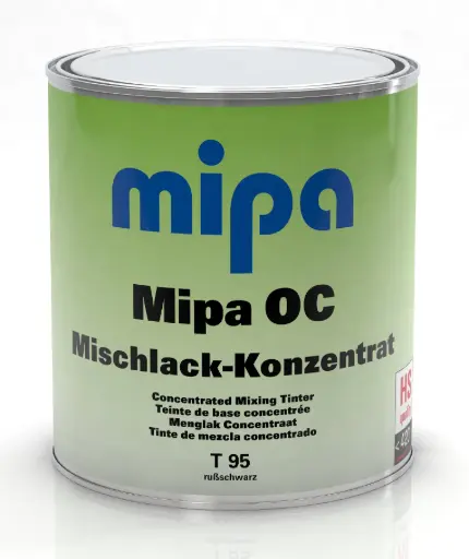 [219020095] Mipa OC T95 rußschwarz 1L nee Mischlack-Konzentrat Gr. II    (3)