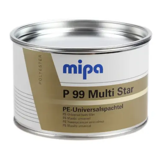 [288210000] Mipa P99 Multi-Star PE-plamuur incl. verharder Beige 1KG (12)