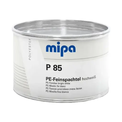 [288310000] Mipa P85 PE-fijne plamuur, extra wit incl. verharder 1KG (12)