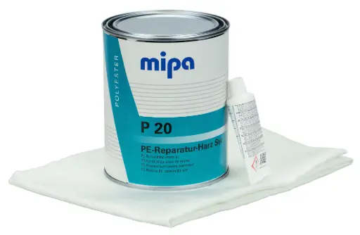 [289510000] Mipa P20 Reparatur-SET incl. verharder+glasweefsel 1KG (6)